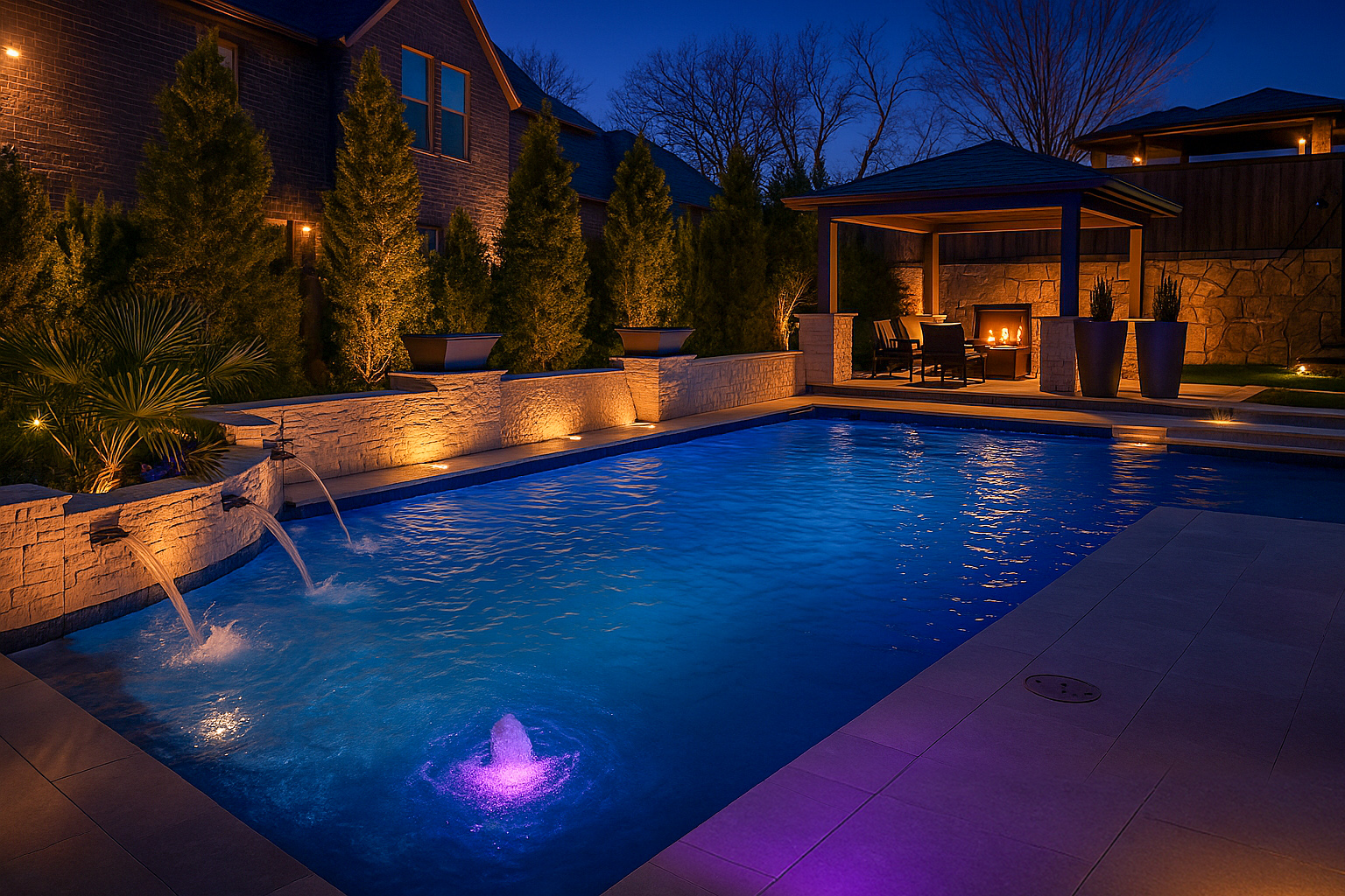 Backyard Bliss: Biophilic Pool Design Trends for North Texas Homes