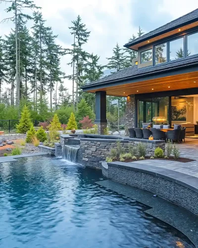 Biophilic Pool Design