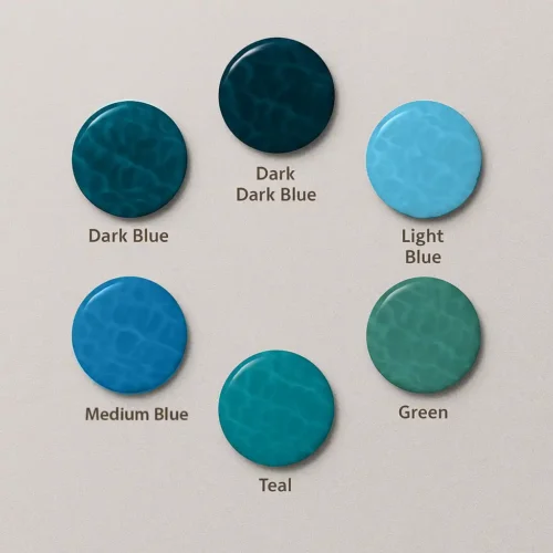 Pebbletec Finishes Water colors